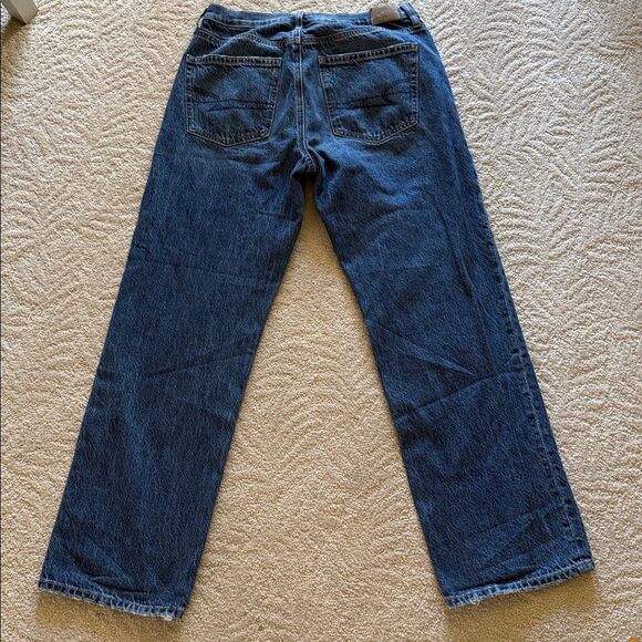 AE Low-Rise Baggy Straight Leg Women Jeans 8 X-short - Picture 12 of 12